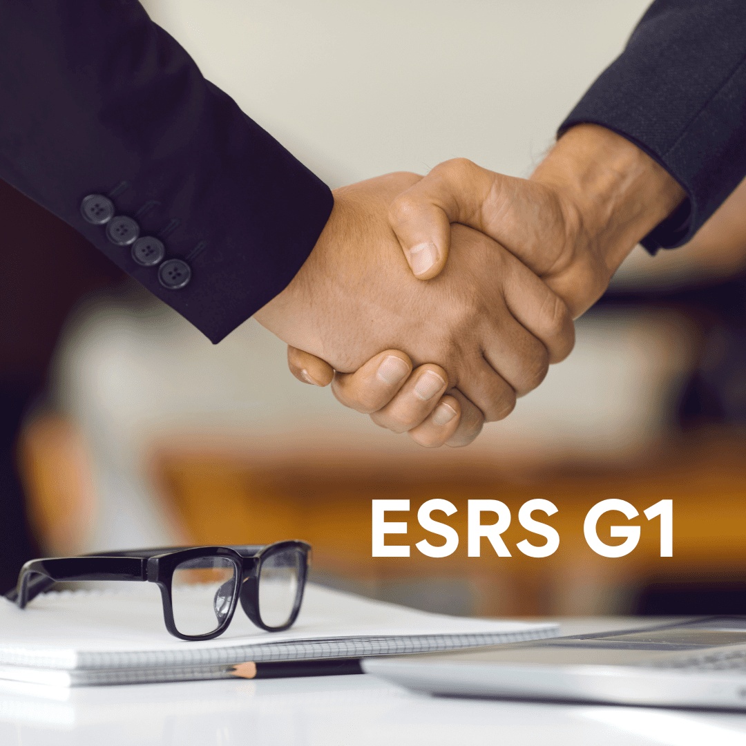Conduite des affaires: décryptage norme ESRS G1