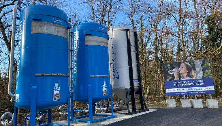 lutter contre les pfas dans l'eau avec charbon actif