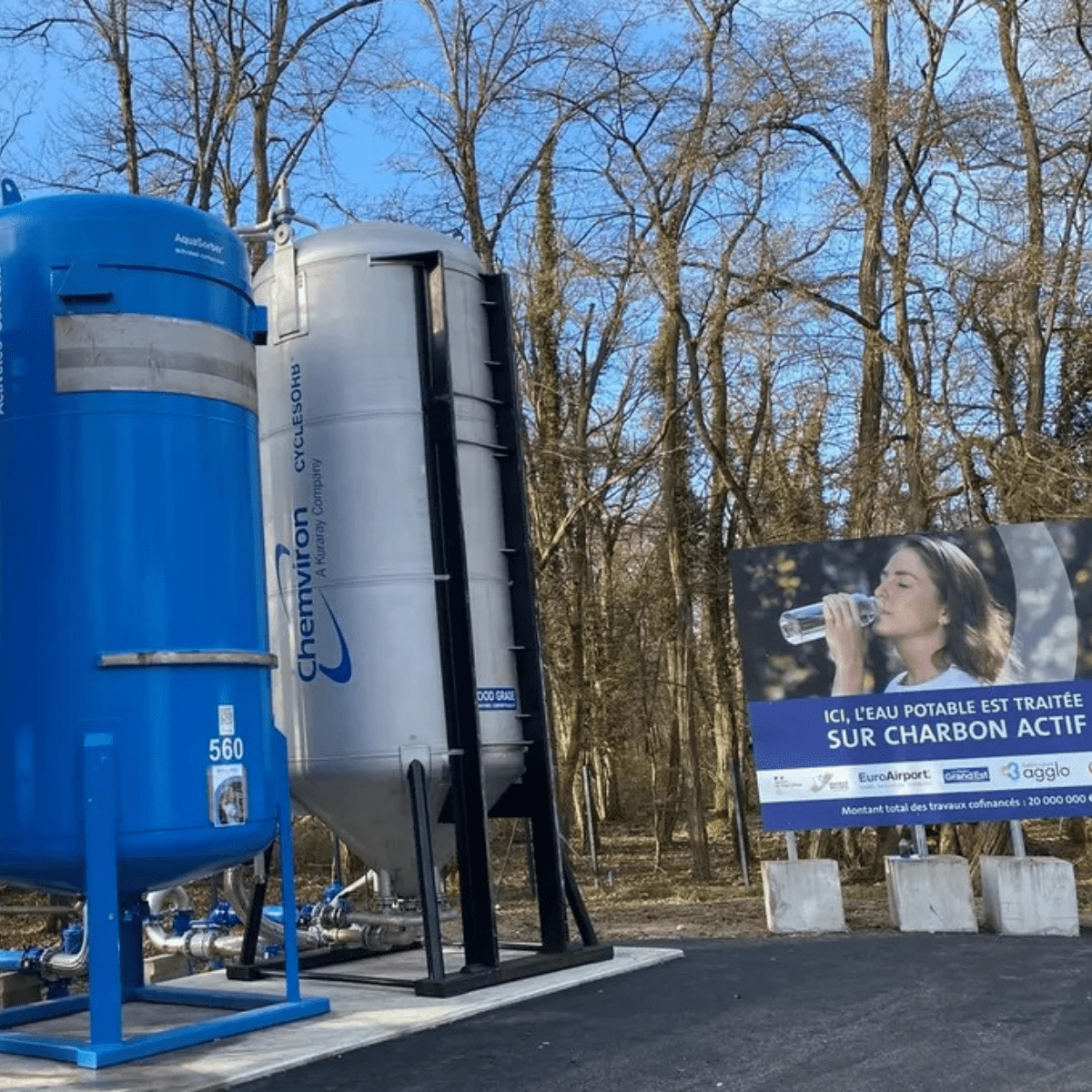 Lutter contre les PFAS dans l’eau avec du charbon actif