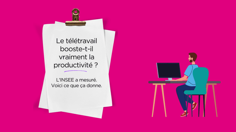 télétravail et productivité au travail